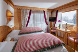 Chambre twin supérieure d'angle au sud