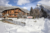 Façade résidence Neige et Roc hiver