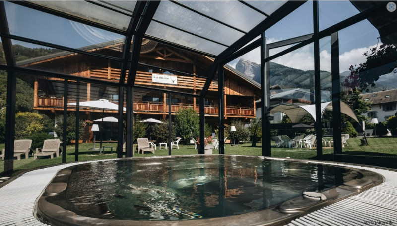 spa extérieur hotel gai soleil samoens