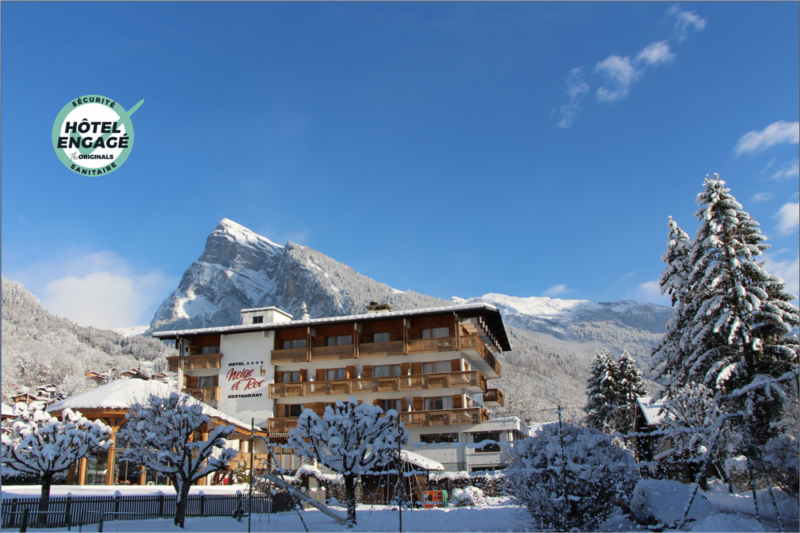 Hôtel Neige et Roc en hiver - Hôtel engagé sécurité sanitaire