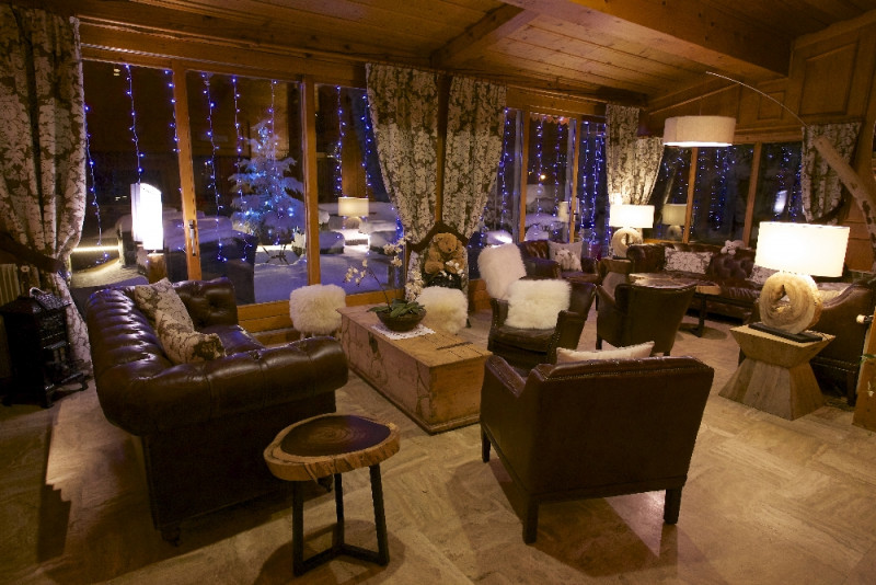 Salon - © Hôtel Neige et Roc Salon