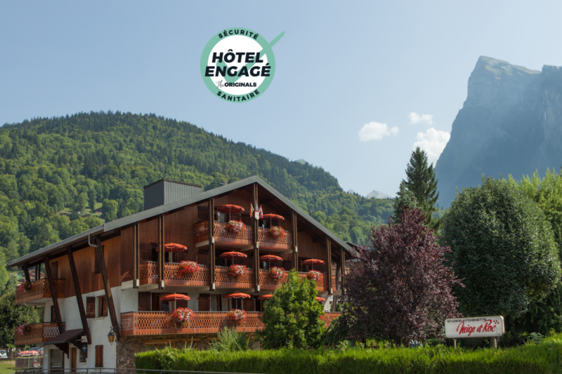 Résidence en été - Hôtel engagé sécurité sanitaire - © Hôtel Neige et Roc Résidence en été - Hôtel engagé sécurité sanitaire