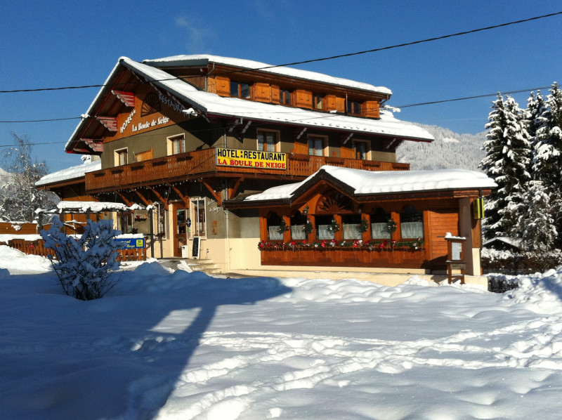 Principale-hiver - © Hôtel la Boule de Neige Principale-hiver