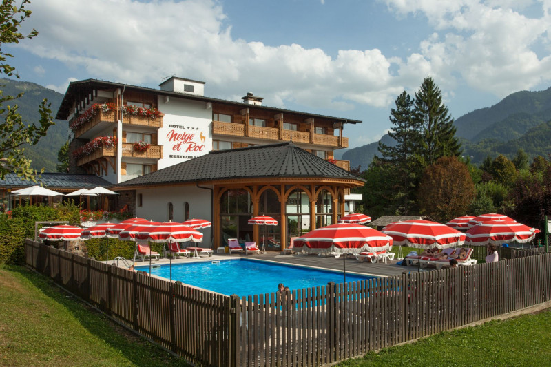 Outside pool