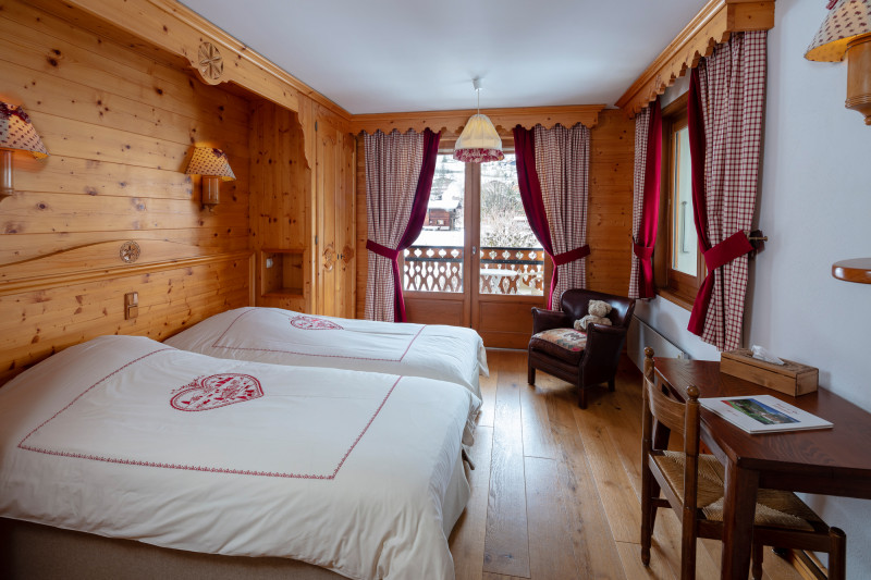 Chambre studio communicant - © DR / Neige et Roc Chambre studio communicant