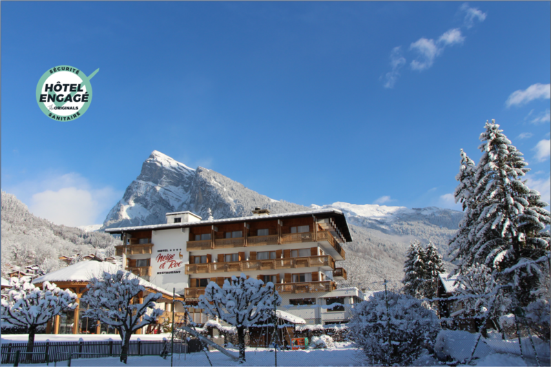 Hôtel Neige et Roc en hiver - Hôtel engagé sécurité sanitaire - © DR / Neige et Roc Hôtel Neige et Roc en hiver - Hôtel engagé sécurité sanitaire