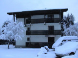 Résidence de l'appartement en hiver