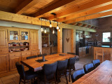 le chalet du Bérouze salle à manger