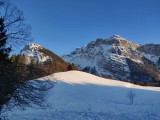 Vue sur le Criou depuis le chalet