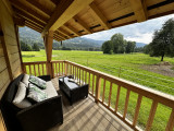 le chalet du Bérouze - la terrasse