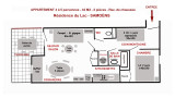 Plan of 2-room flat
