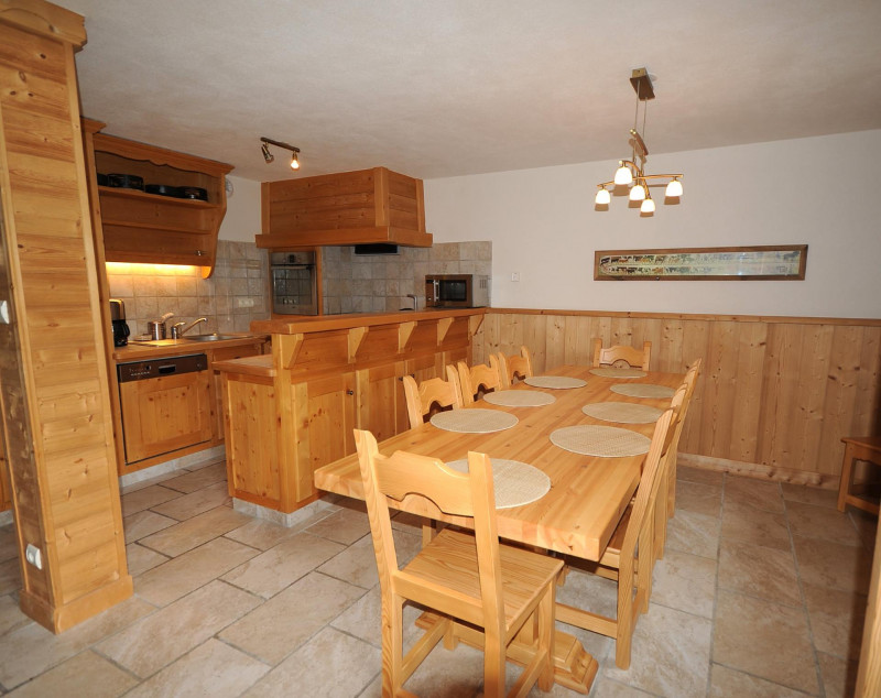 Kitchen - dining area - Appartement Paradisio