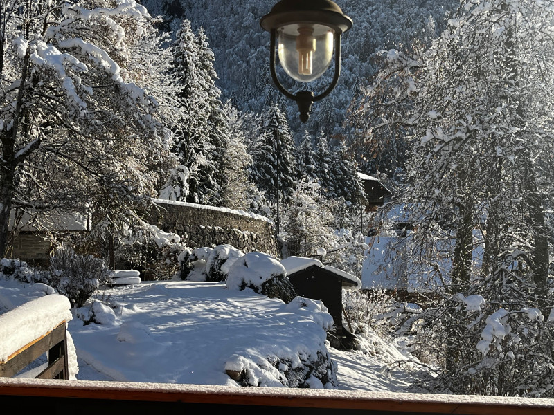 Vue du chalet