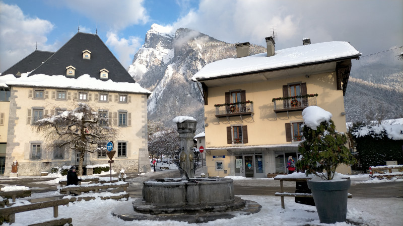 Samoëns Place du Vieux Tilleul