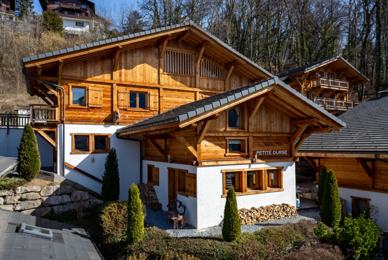 chalet vue exterieure