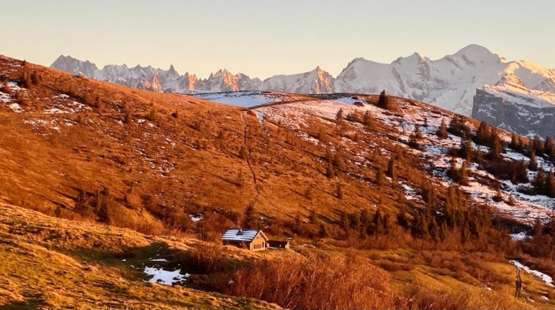 chalet Mappelet et Mont Blanc