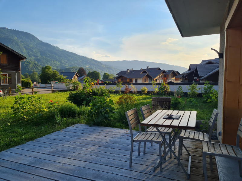 Evening on the terrace