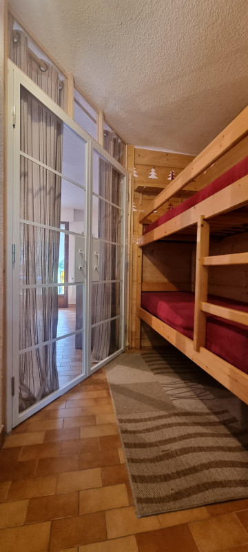 Ground floor at the edge of the woods, garden, terrace, town center_Samoëns