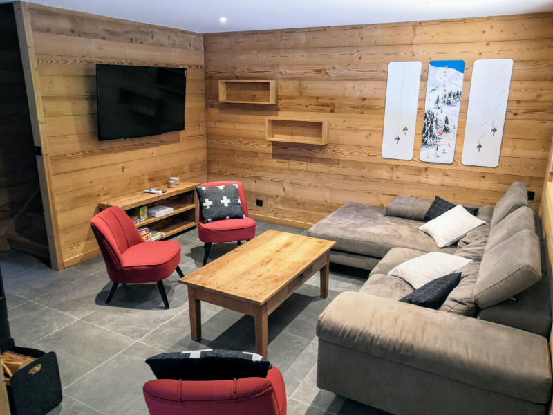 Living room with tv