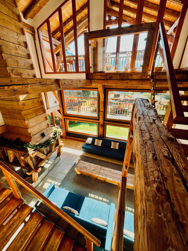 Le salon vu d'en haut