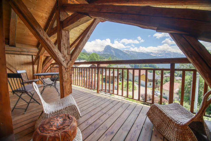 La vue du chalet