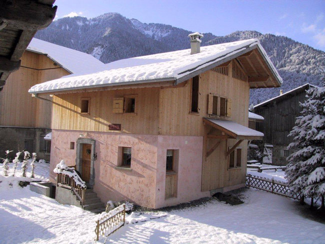 Chalet en hiver
