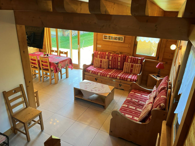 living room from staircase