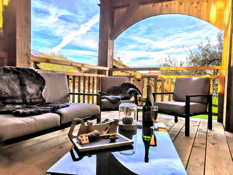 Terrasse couverte - © Jean-Marie Gurlie Terrasse couverte