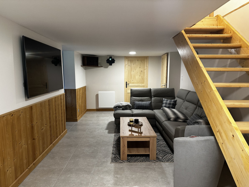 le chalet du Bérouze - le salon - © Véronique Durier le chalet du Bérouze - le salon