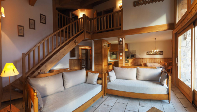 Salon cuisine  - Appartement PARADISIO modifiée