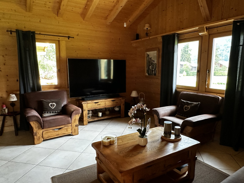 le chalet du Bérouze - le salon