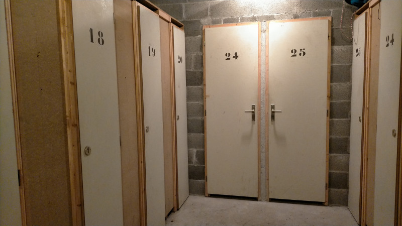 Private ski room - © AM Heinrich Private ski room