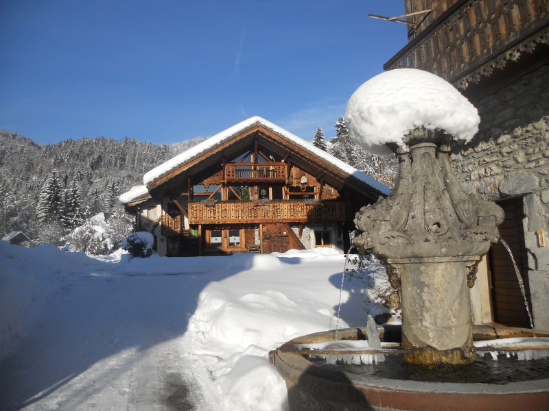 Chalet hiver - © M. Gauthier Chalet hiver