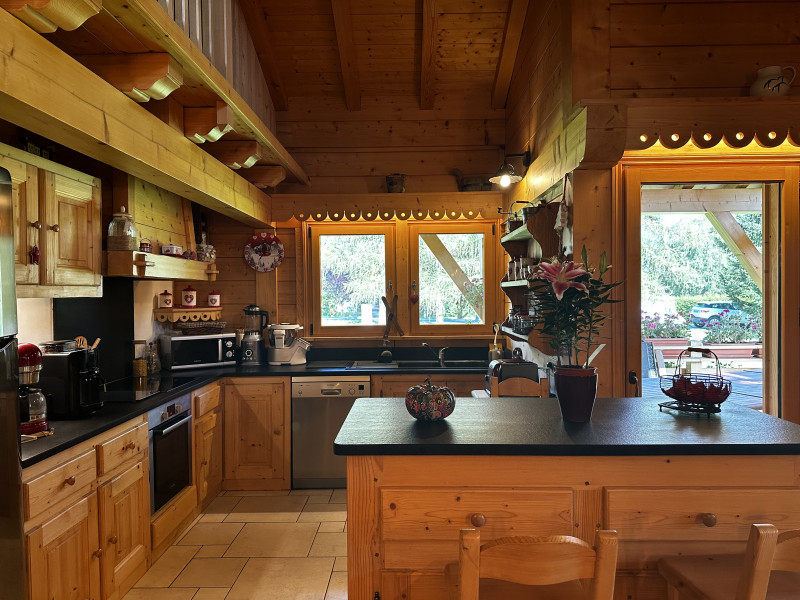 le chalet du Bérouze - la cuisine