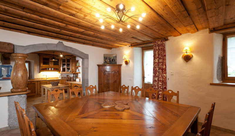 Salle à manger - © Hôtel Neige et Roc Salle à manger