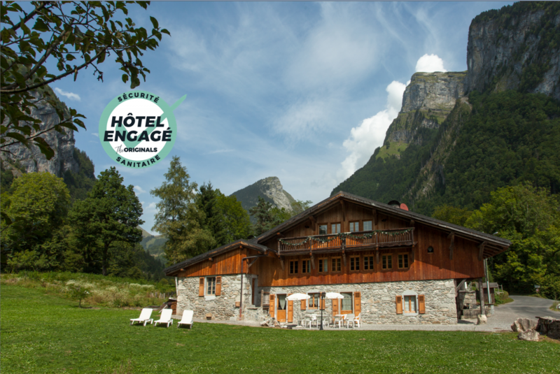 Ferme des Fontany en été - Hôtel engagé sécurité sanitaire