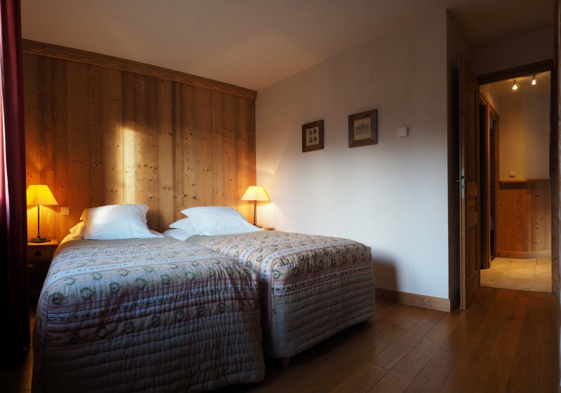 Chambre 2 - Lit jumeaux - © Christine Bianco Chambre 2 - Lit jumeaux