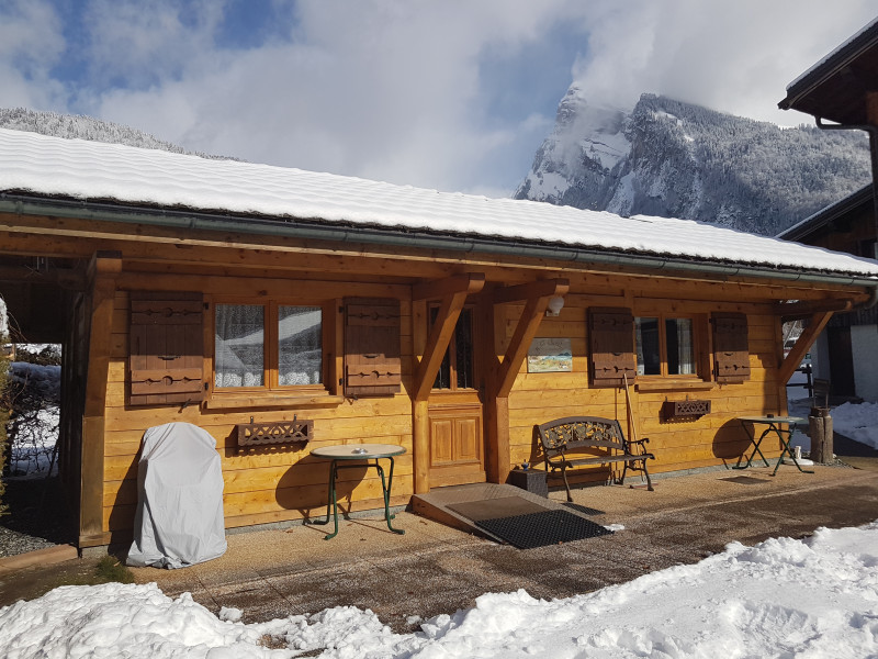 Chalet hiver - © David Philippe Chalet hiver