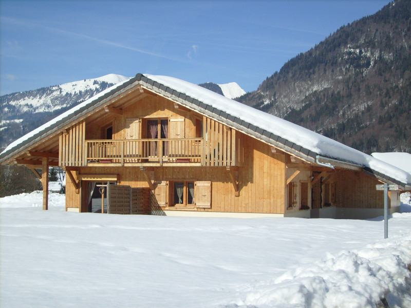 Chalet_hiver - © Davergne Xavier Chalet_hiver