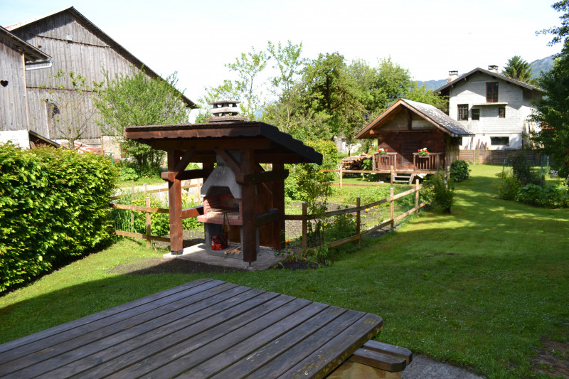 Terrasse - © Chalet Divignat Samoens Terrasse