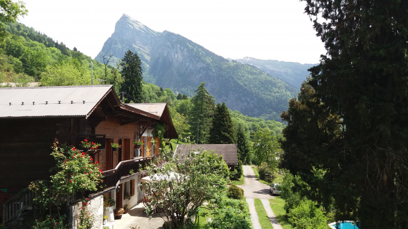 Vue depuis le balcon
