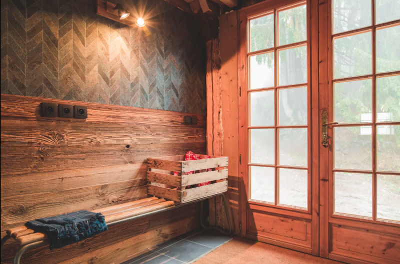 Entrée du chalet