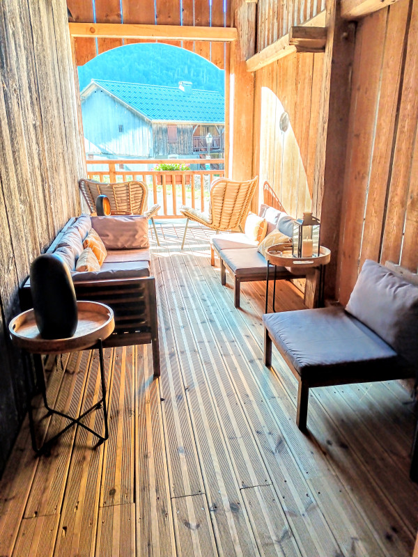 Terrasse abritée